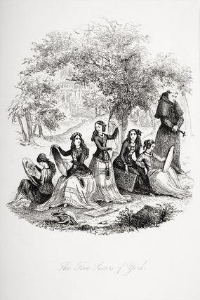 The Five Sisters Of York, — Hablot Knight Browne