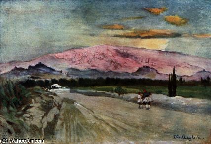 Athens From The Road To Eleusis — John Fulleylove