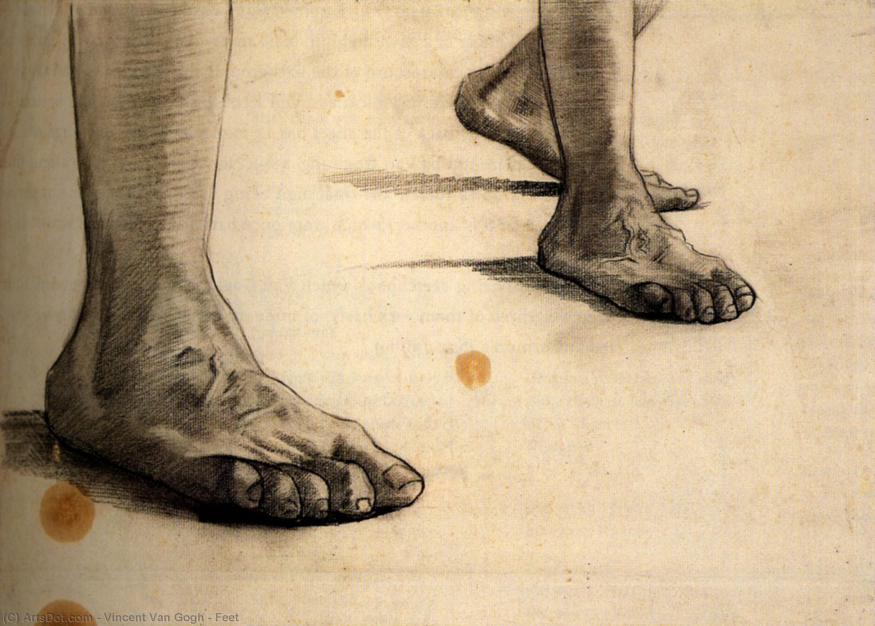 Feet — Vincent Willem Van Gogh