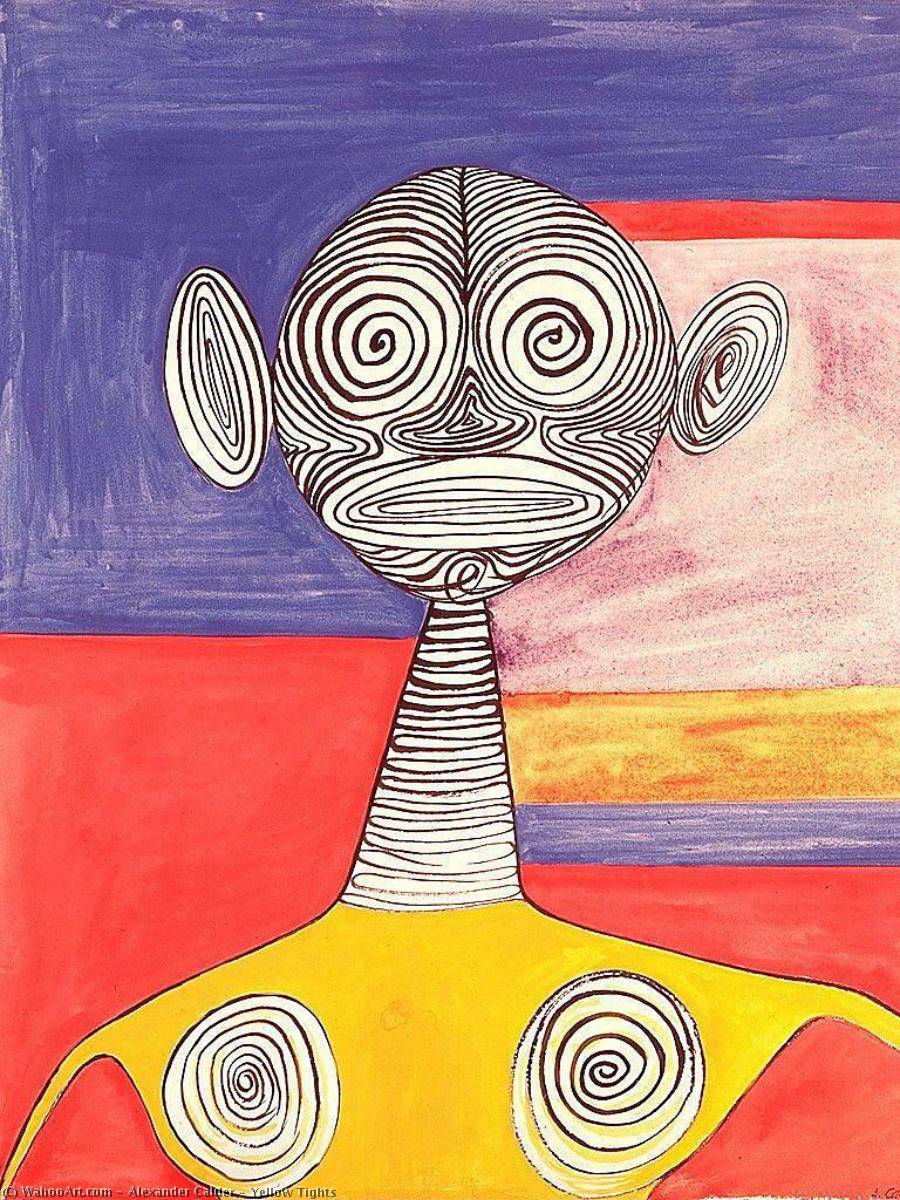 Yellow Tights — Alexander Milne Calder