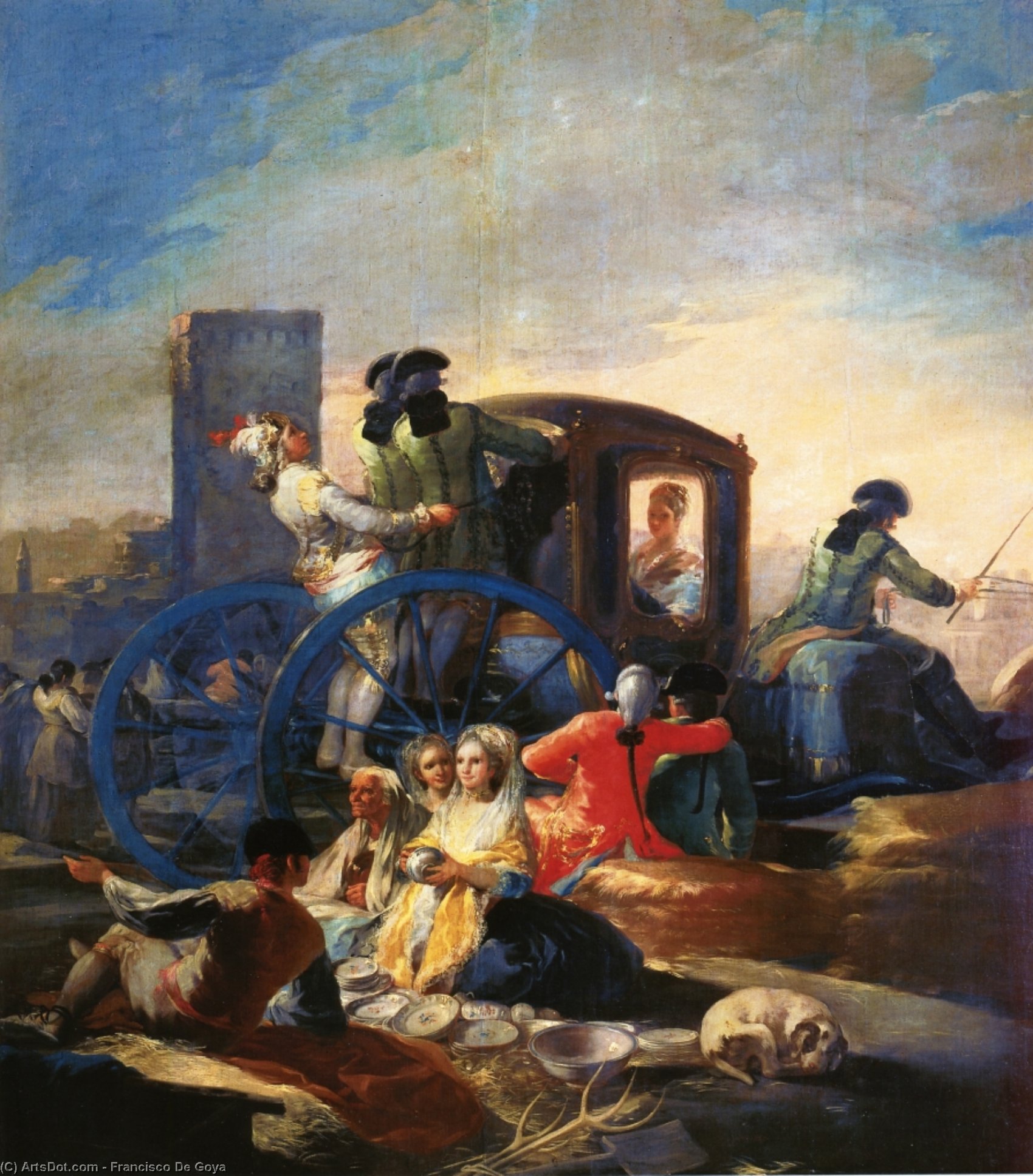The Crockery Vendor — Francisco José De Goya Y Lucientes