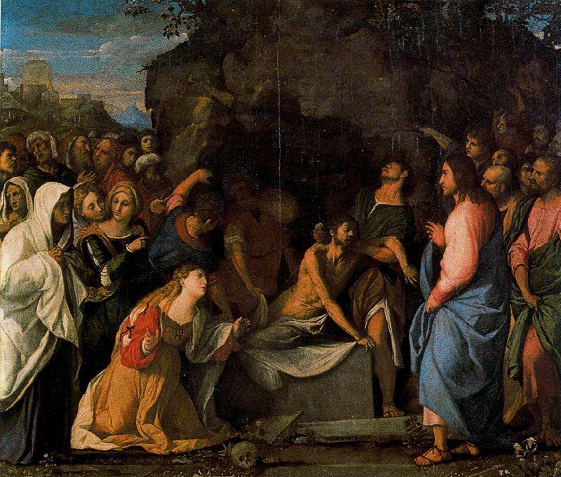 La Resurrection De Lazare — Palma Il Vecchio