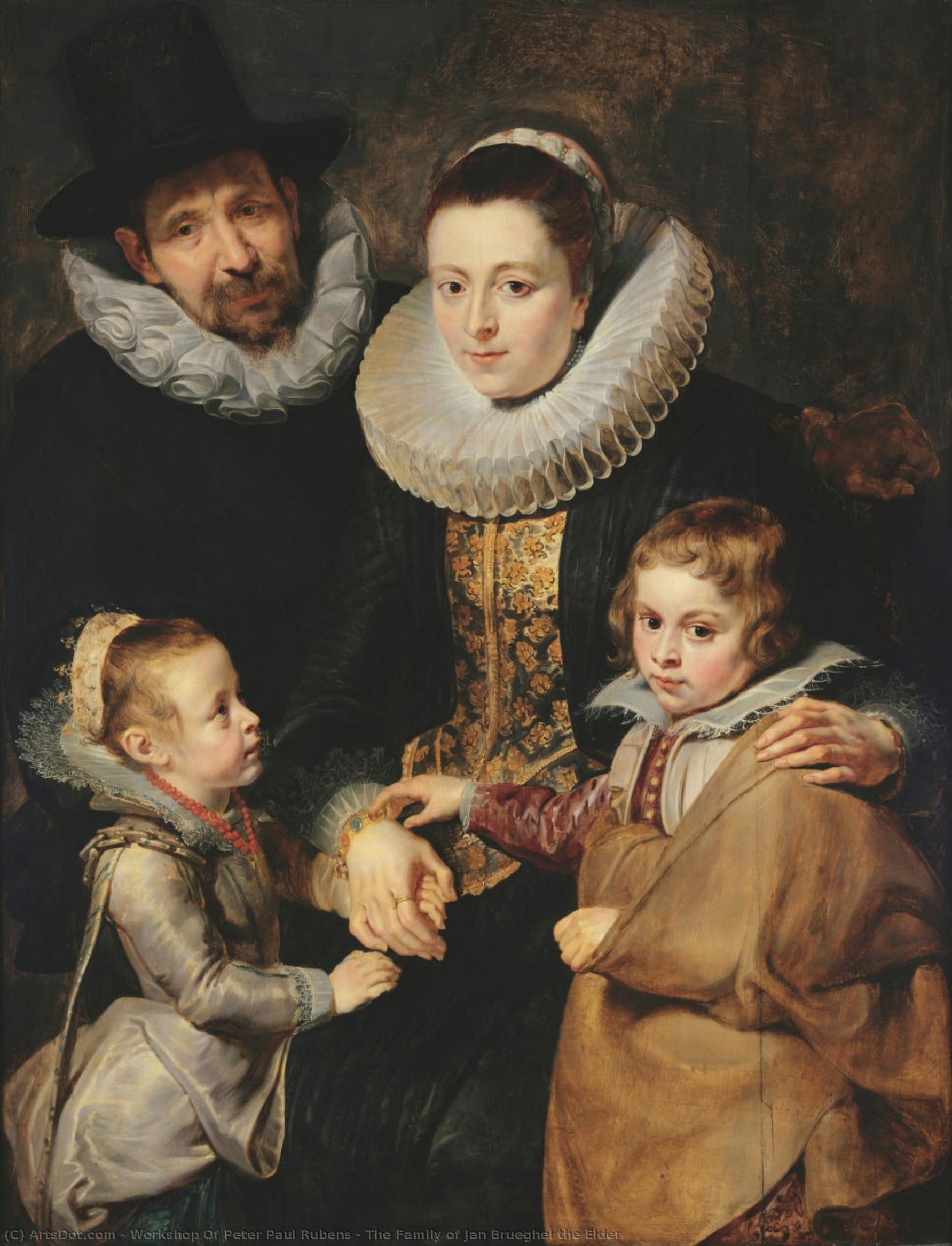 The Family Of Jan Brueghel The Elder — Werkstatt Von Peter Paul Rubens