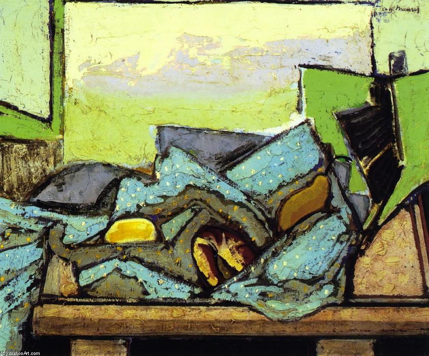 Still Life With Green Cloth — Alfred Henry Maurer