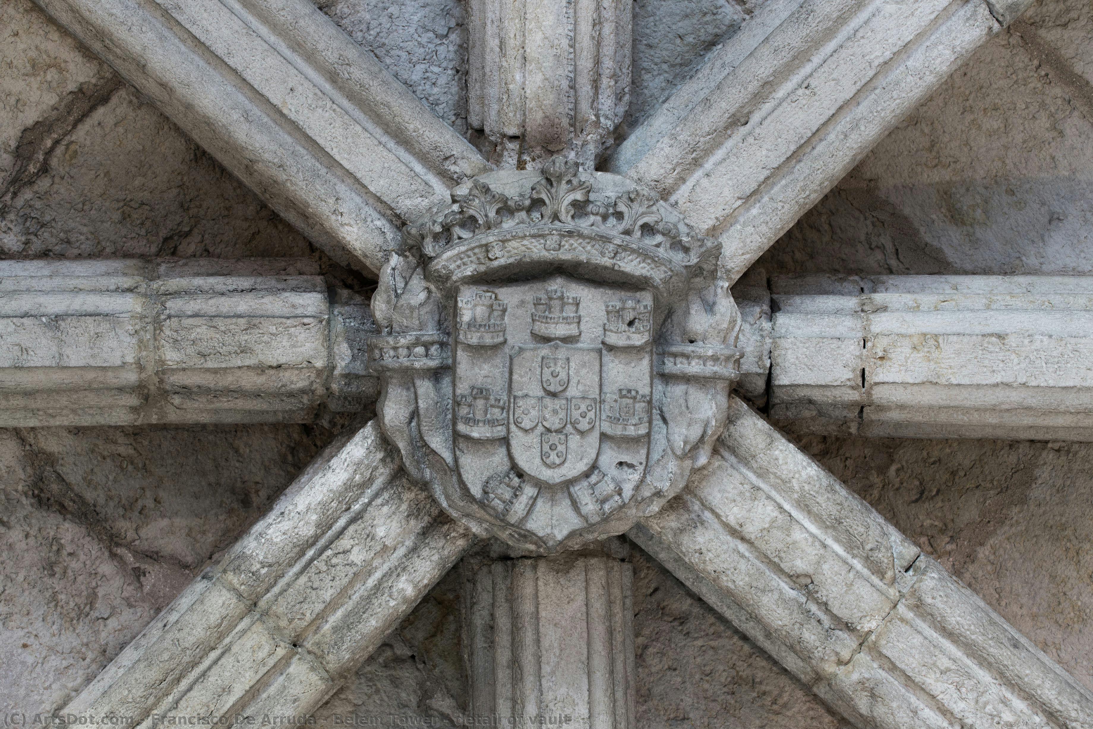 Belém Tower - Detail Of Vault — Francisco De Arruda