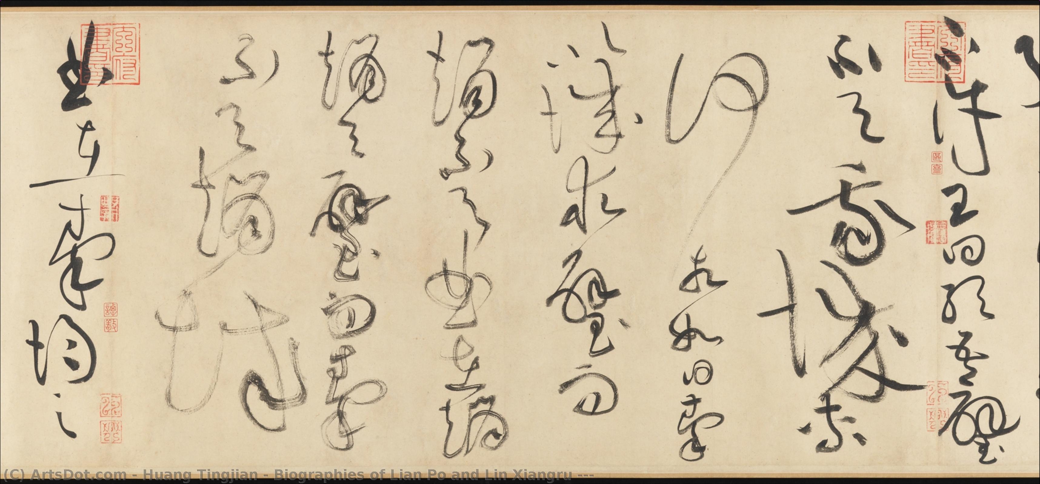 Biographies Of Lian Po And Lin Xiangru — Huang Tingjian
