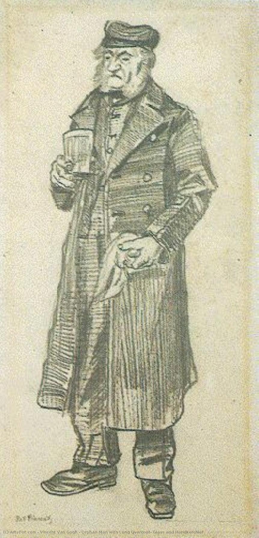 Der Mann Mit Der Langen Jacke Und Dem Handtuch — Vincent Willem Van Gogh