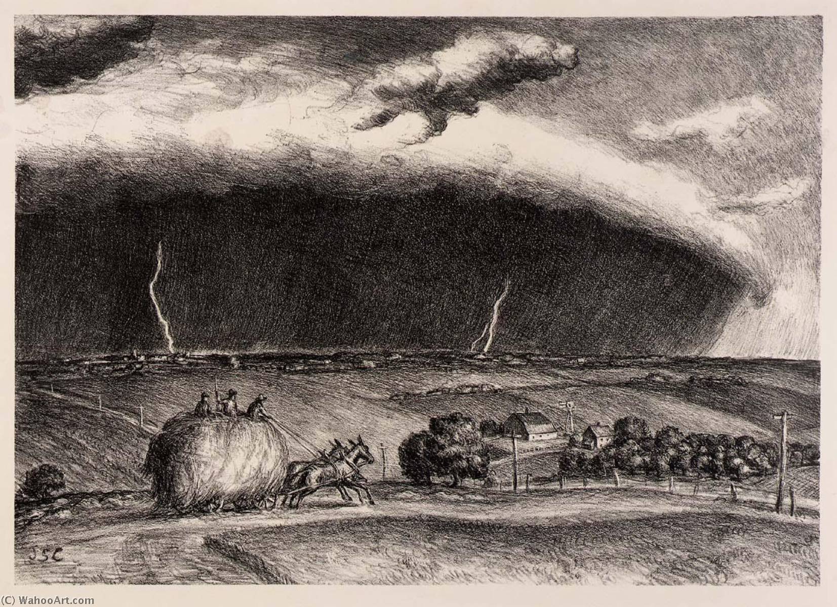 The Line Storm — John Steuart Curry