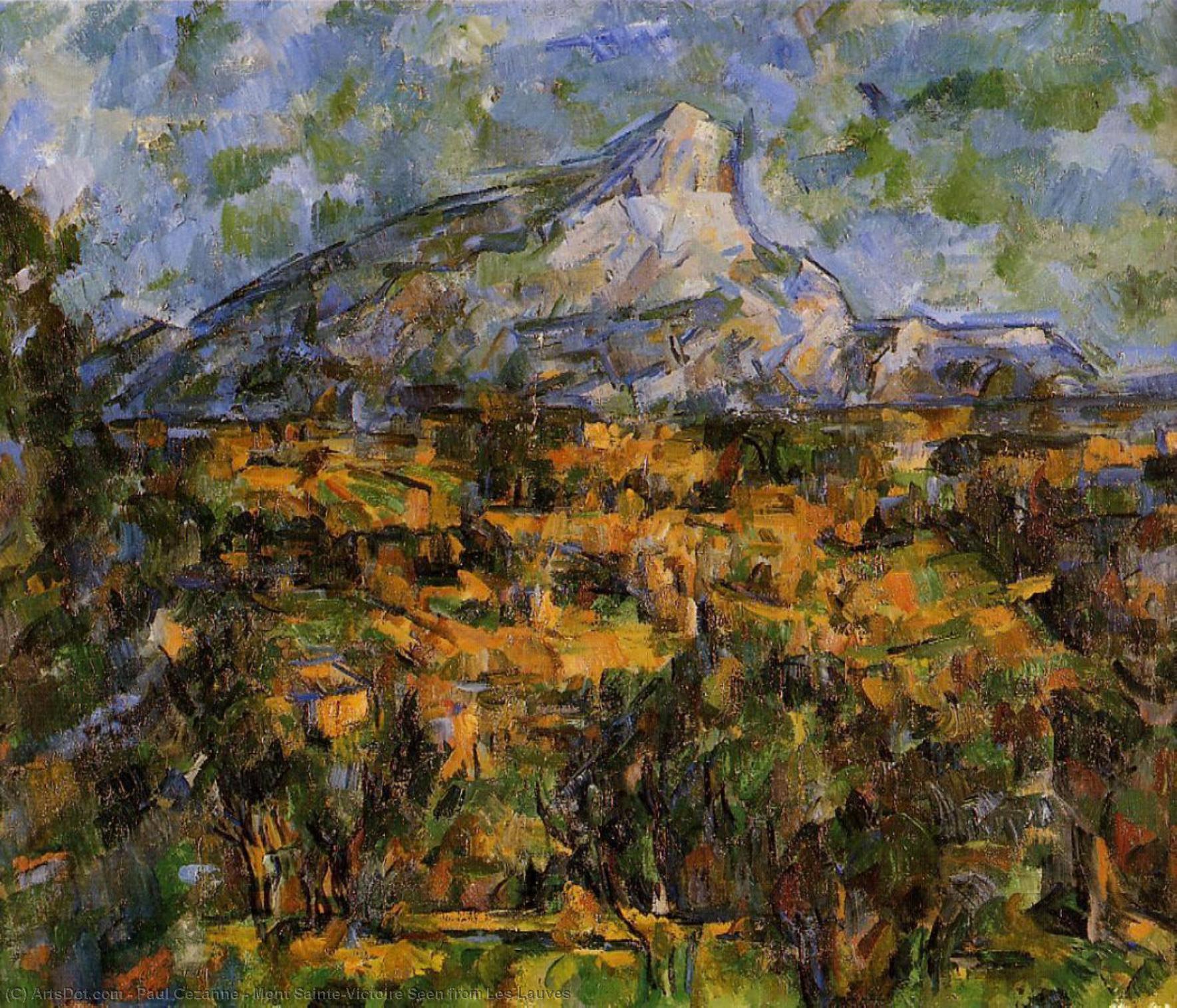 Mont Sainte-victoire Seen From Les Lauves — Paul Cézanne