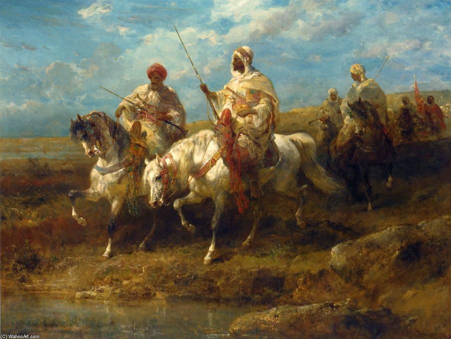 Arab Horsemen 1 — Адольф Шрейер
