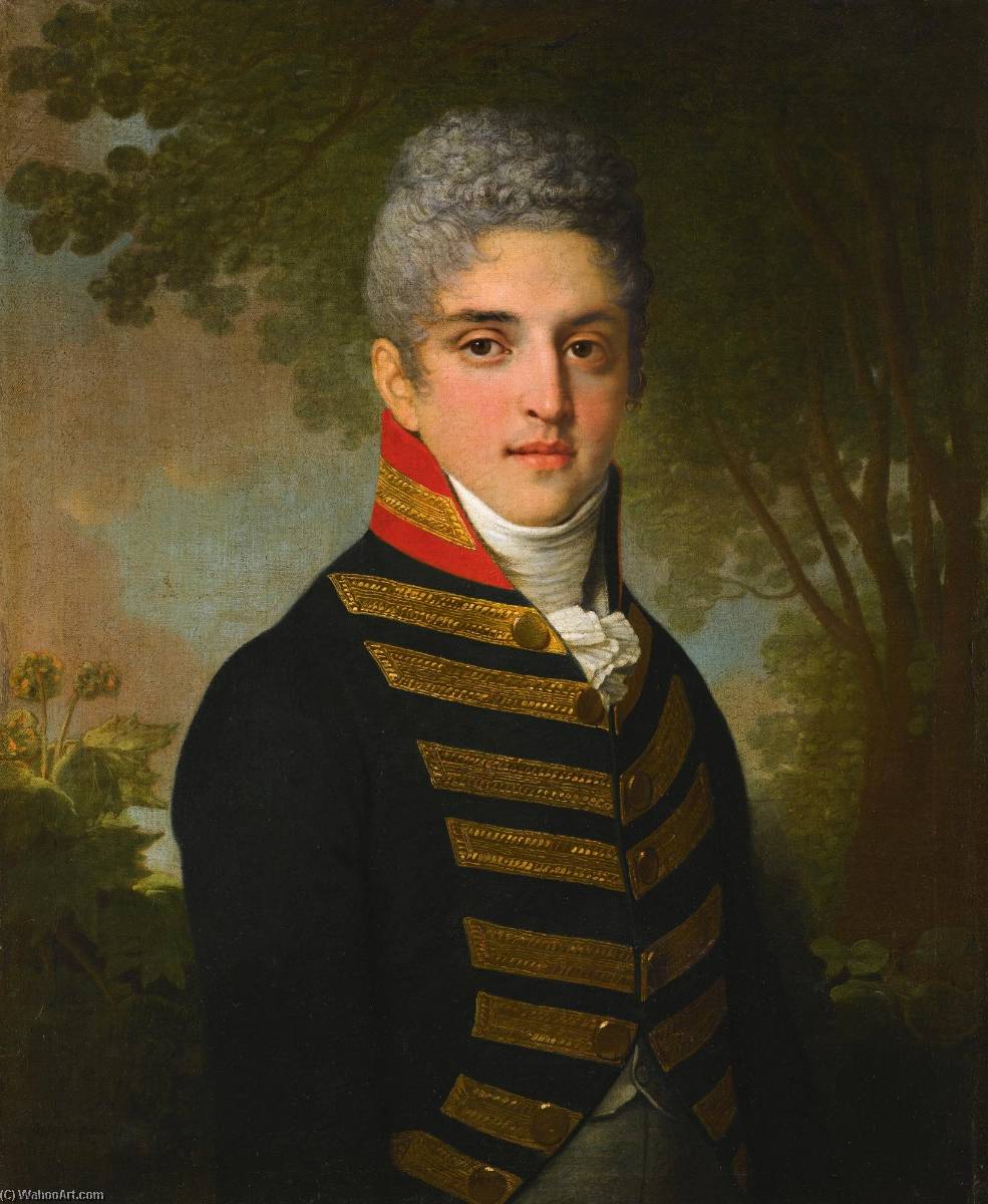 Portrait Of Ardalion Petrovich Novosiltsev — Vladimir Lukich Borovikovsky