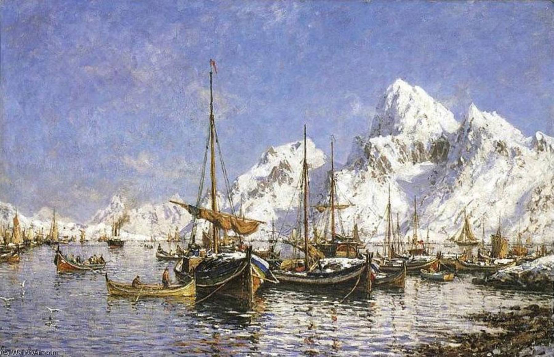 From Svolvær Harbor — Gunnar Berg