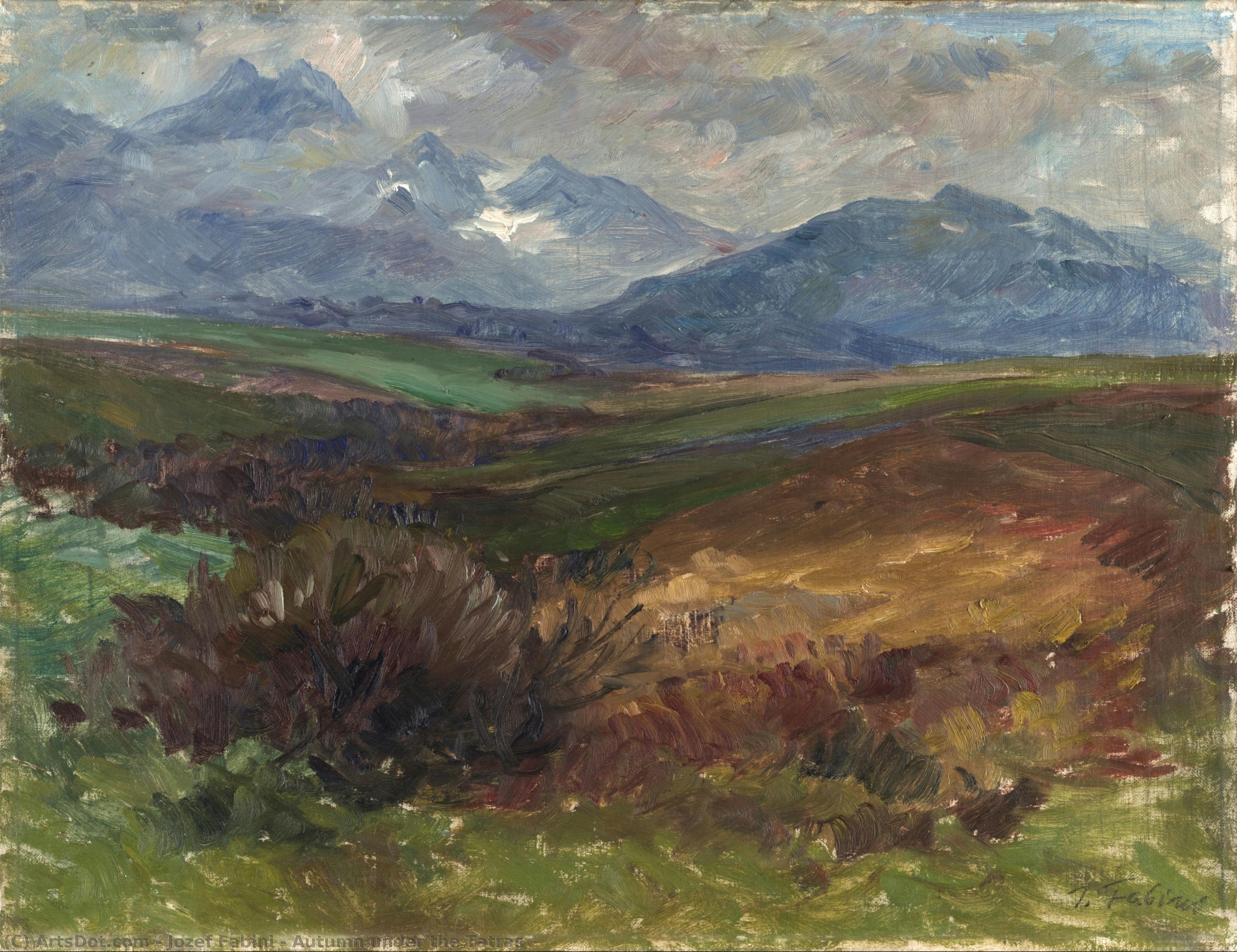 Autumn Under The Tatras — Jozef Fabíni