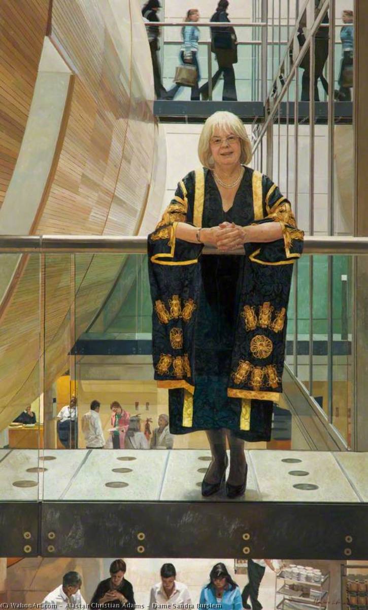 Dame Sandra Burslem — Alastair Christian Adams