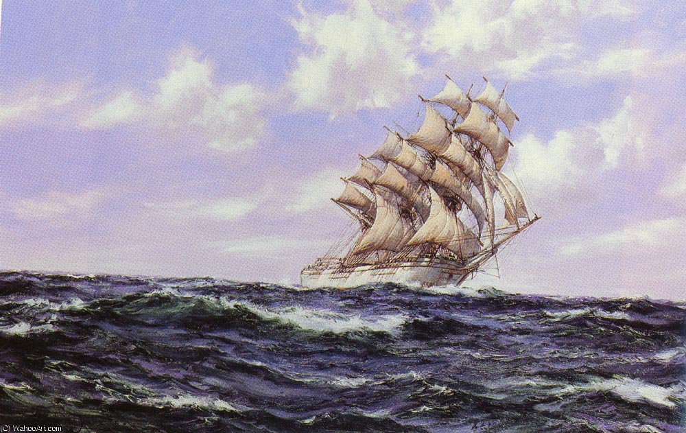 The Abner Coburn — Montague Dawson