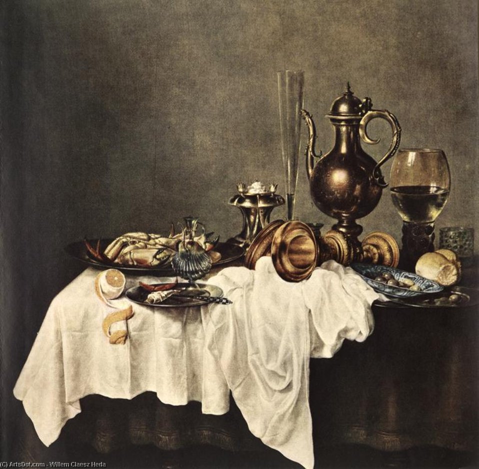Breakfast Of Crab — Willem Claesz Heda