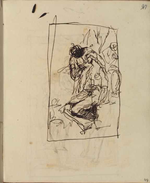 Page From A Sketchbook 88 — George Romney