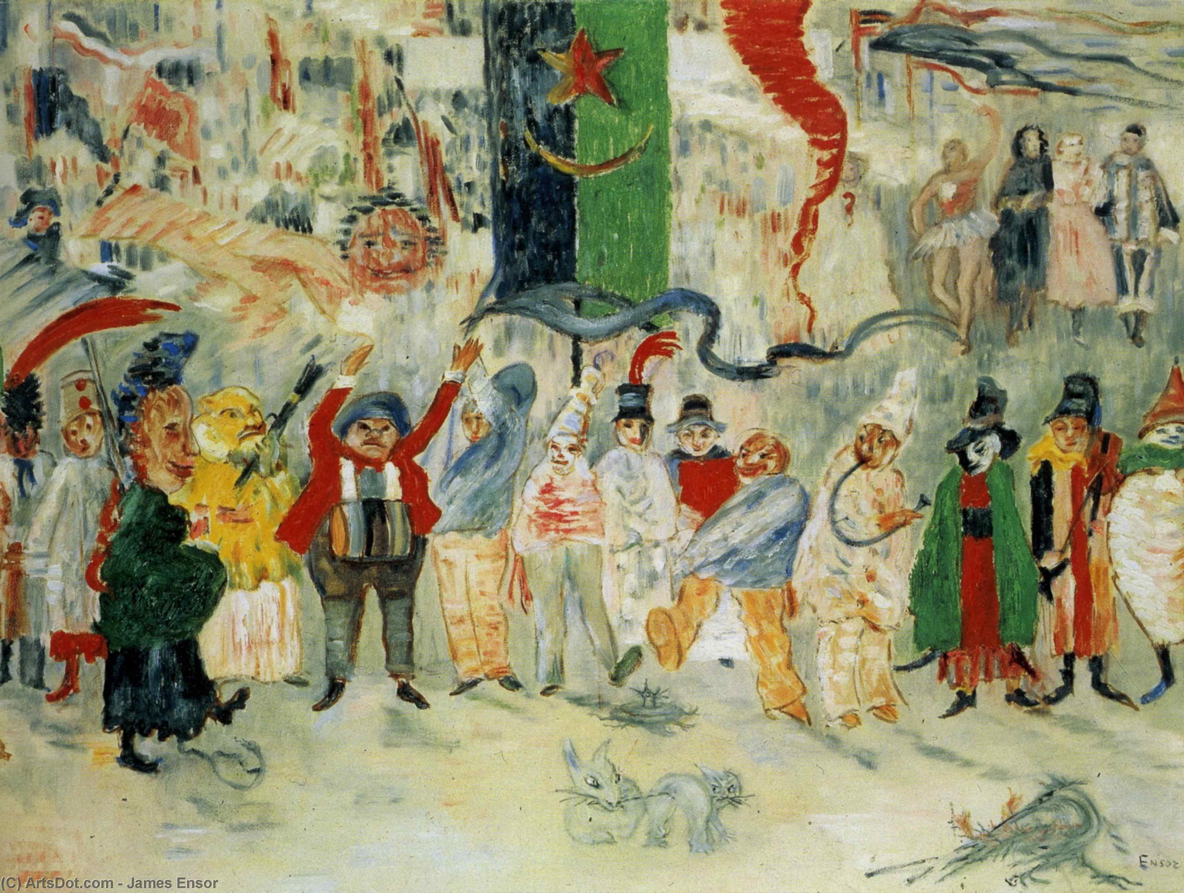 Carnaval En Flandre — Энсор