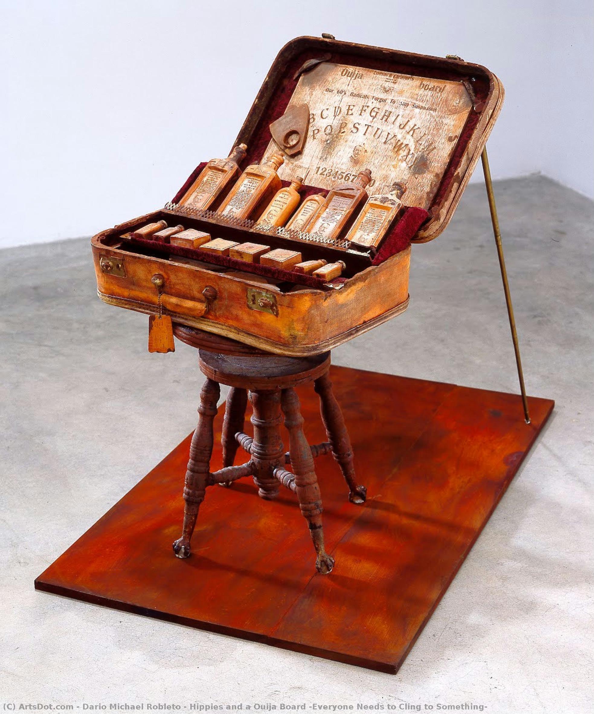 Hippies And A Ouija Board (everyone Needs To Cling To Something) — Dario Michael Robleto