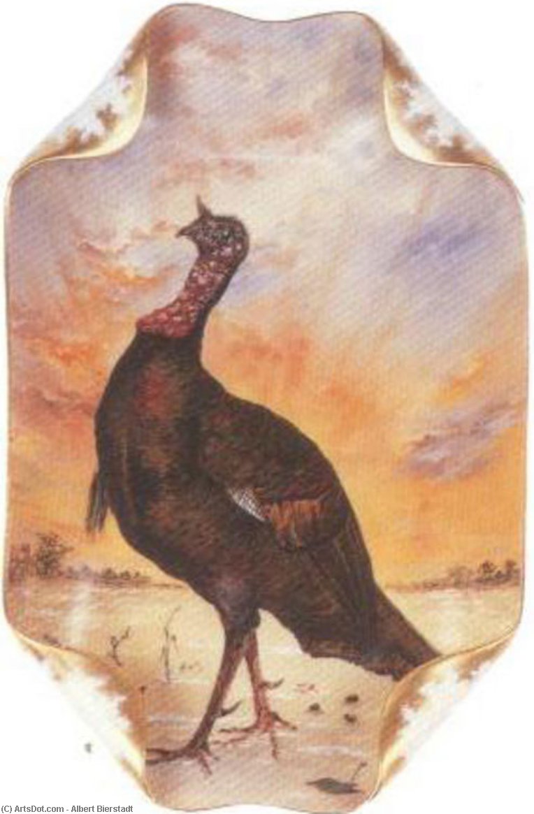 A Haviland Platter — Albert Bierstadt