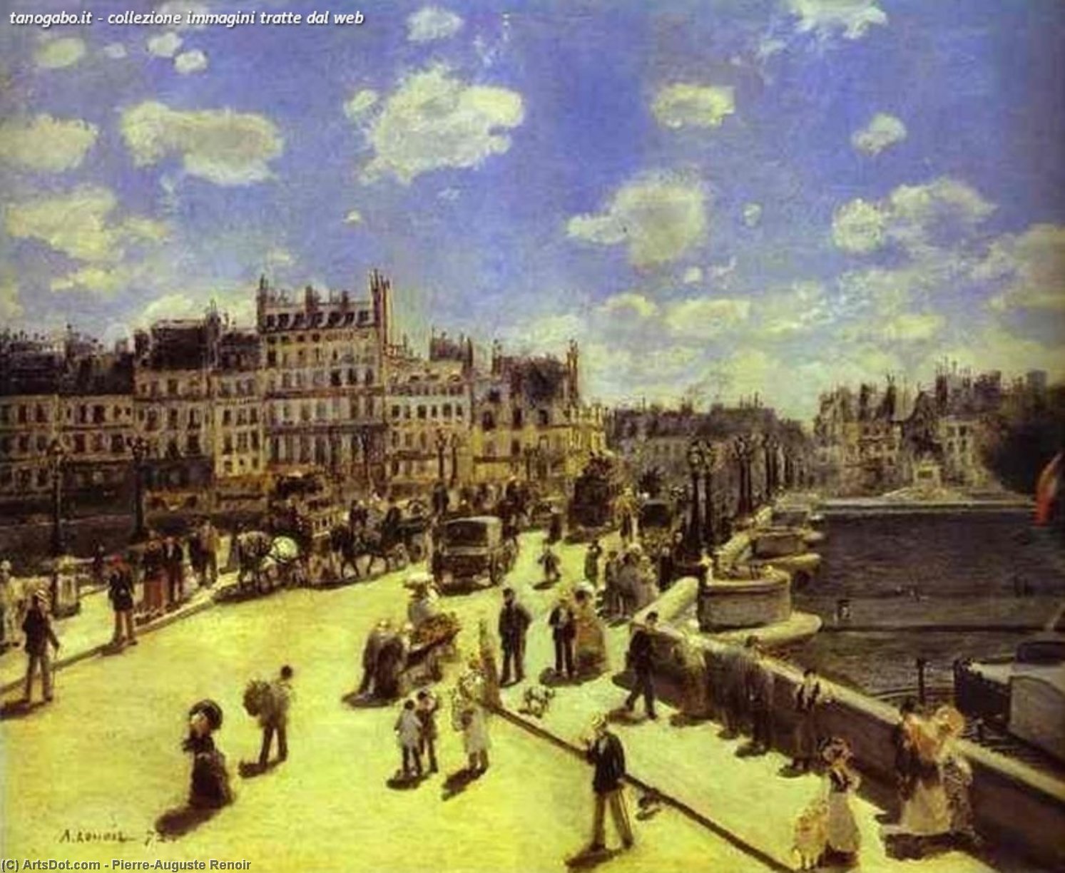 El Puente Nuevo, París — Pierre-auguste Renoir
