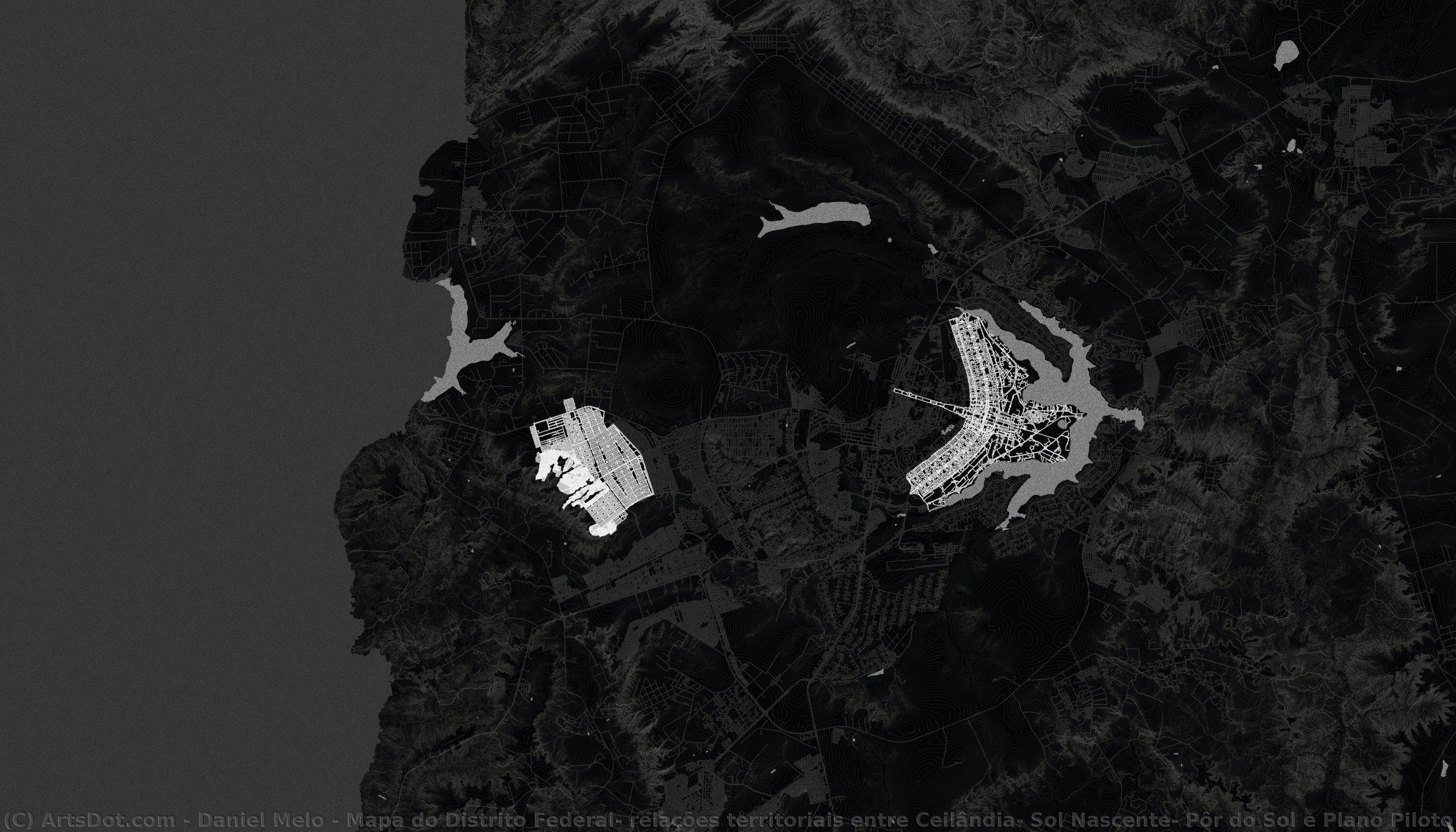 Mapa Do Distrito Federal: Relações Territoriais Entre Ceilândia, Sol Nascente, Pôr Do Sol E Plano Piloto — Daniel Melo