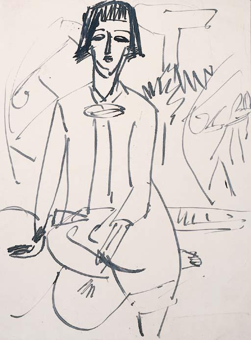 Seated Girl — Ernst Ludwig Kirchner