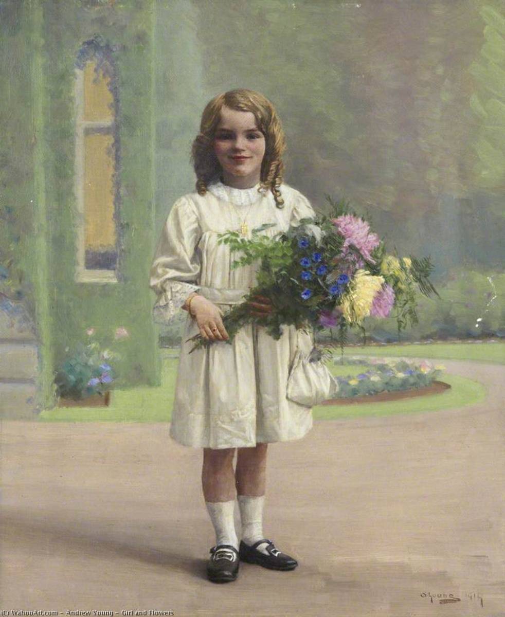 Girl And Flowers — Andrew Young