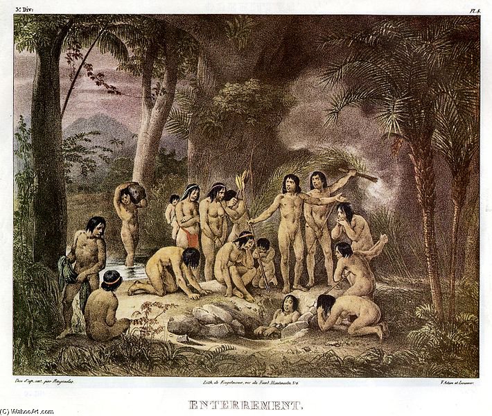 Enterrement — Johann Moritz Rugendas