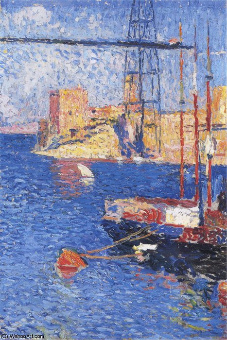 Le Port Transborder De Marseilles — Henri Jean Guillaume Martin