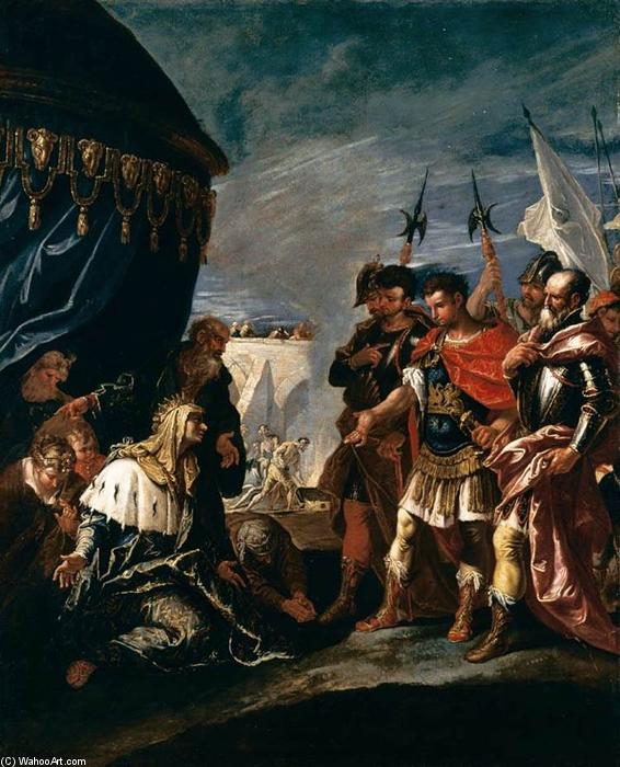 The Family Of Darius Before Alexander The Great — Gaspare Diziani