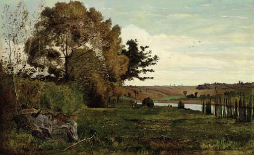 One Autumn Morning In Cernay — Paul Camille Guigou