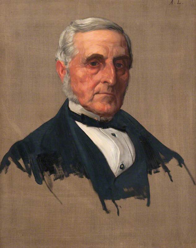 Portrait Of A Gentleman — Alphonse Legros