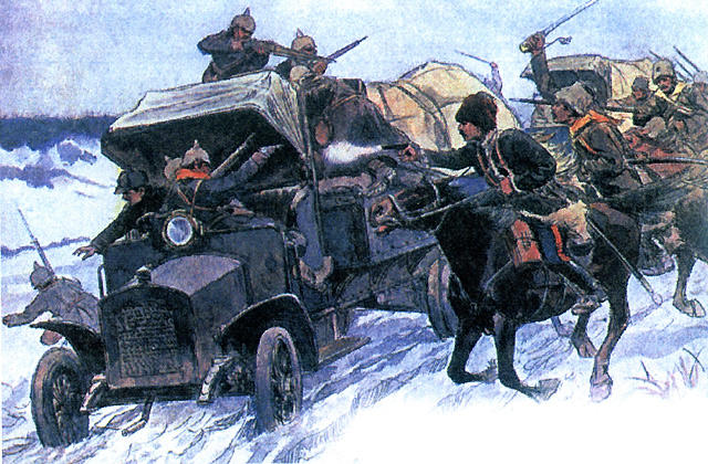The Seizure Of German Automobiles — Ivan Vladimirov