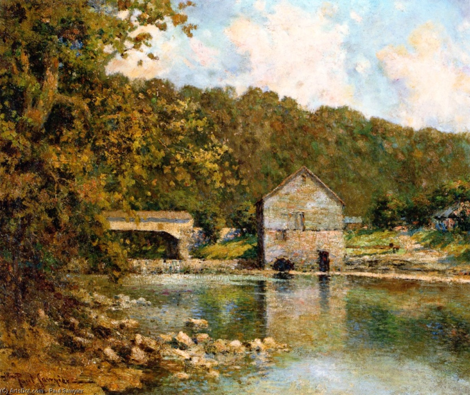 Rivermill — Paul Sawyier