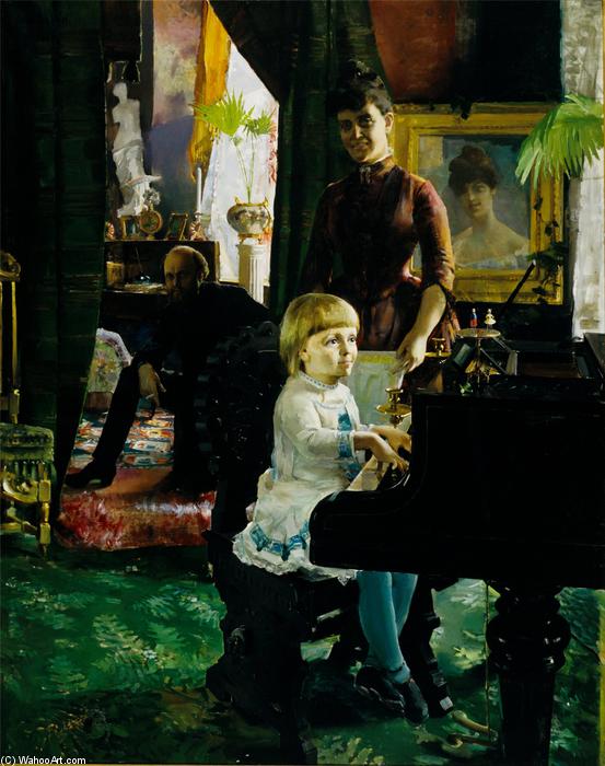 The Neovius Family — Akseli Gallen-kallela
