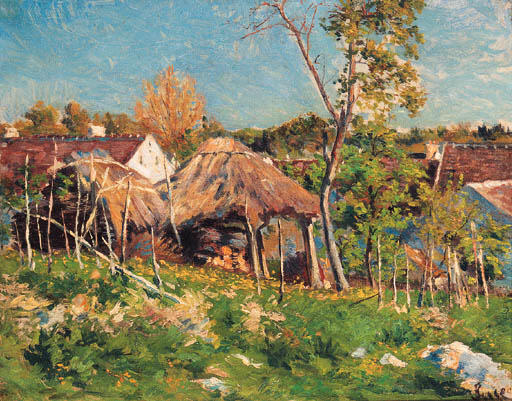 Ladscape Of Ile De France — Maximilien Luce