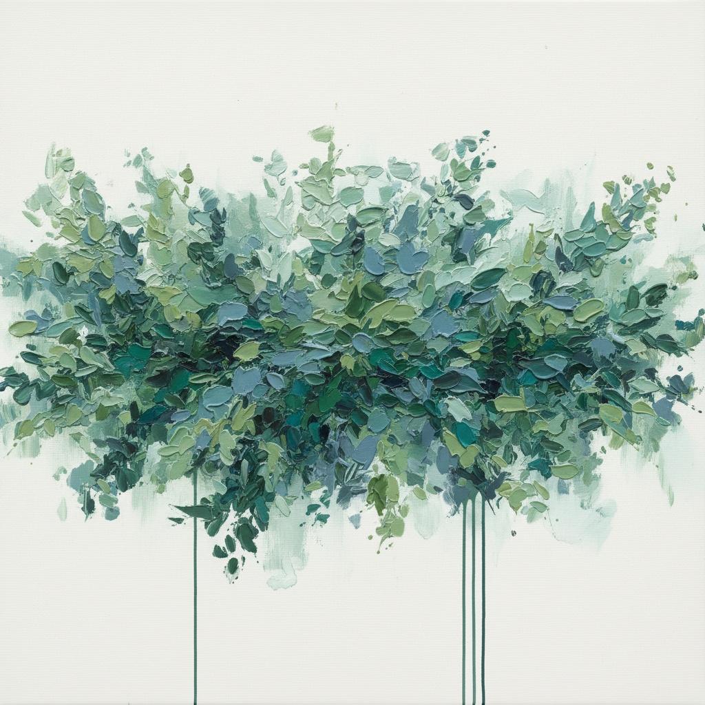 Ethereal Verdant Fragments In A Meditative Study Of Organic Silence And Texture — David Moreau