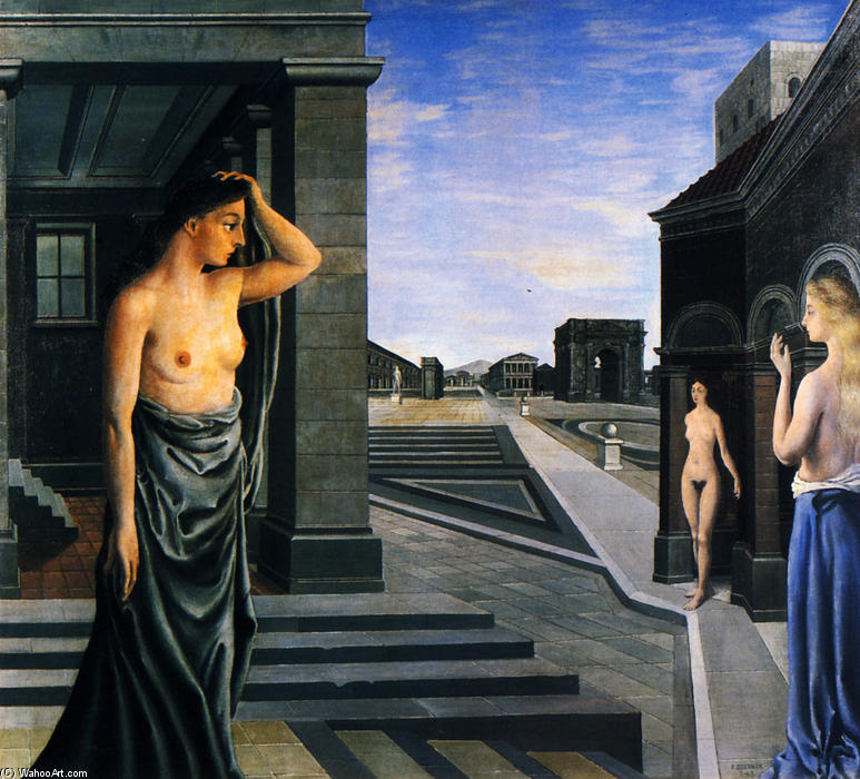 Grise City — Paul Delvaux
