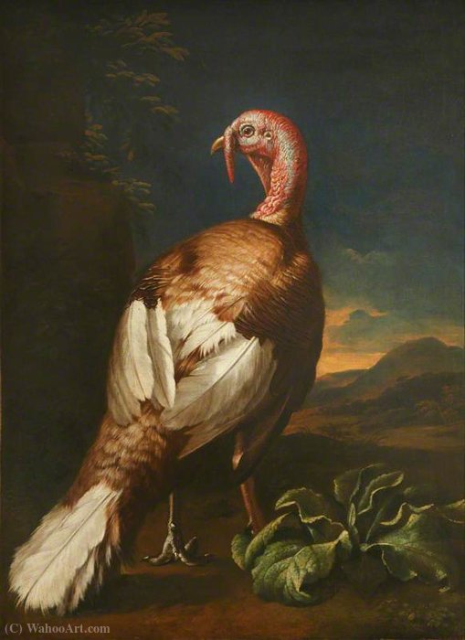 A Turkey In A Landscape — Джон Вуттон