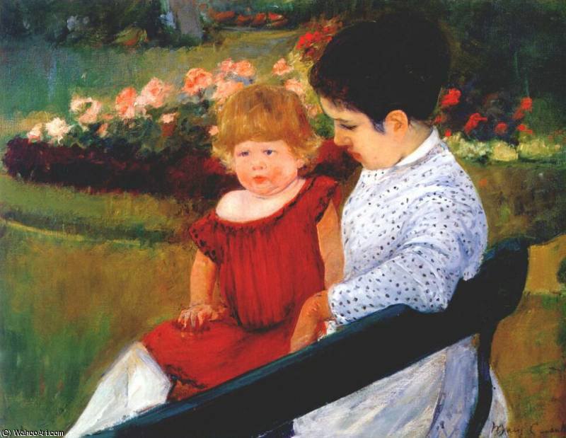 In The Park — Mary Stevenson Cassatt