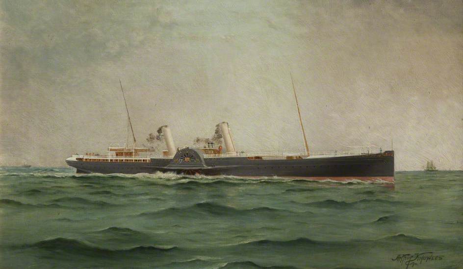 Ps 'manx Queen' — Arthur Knowles