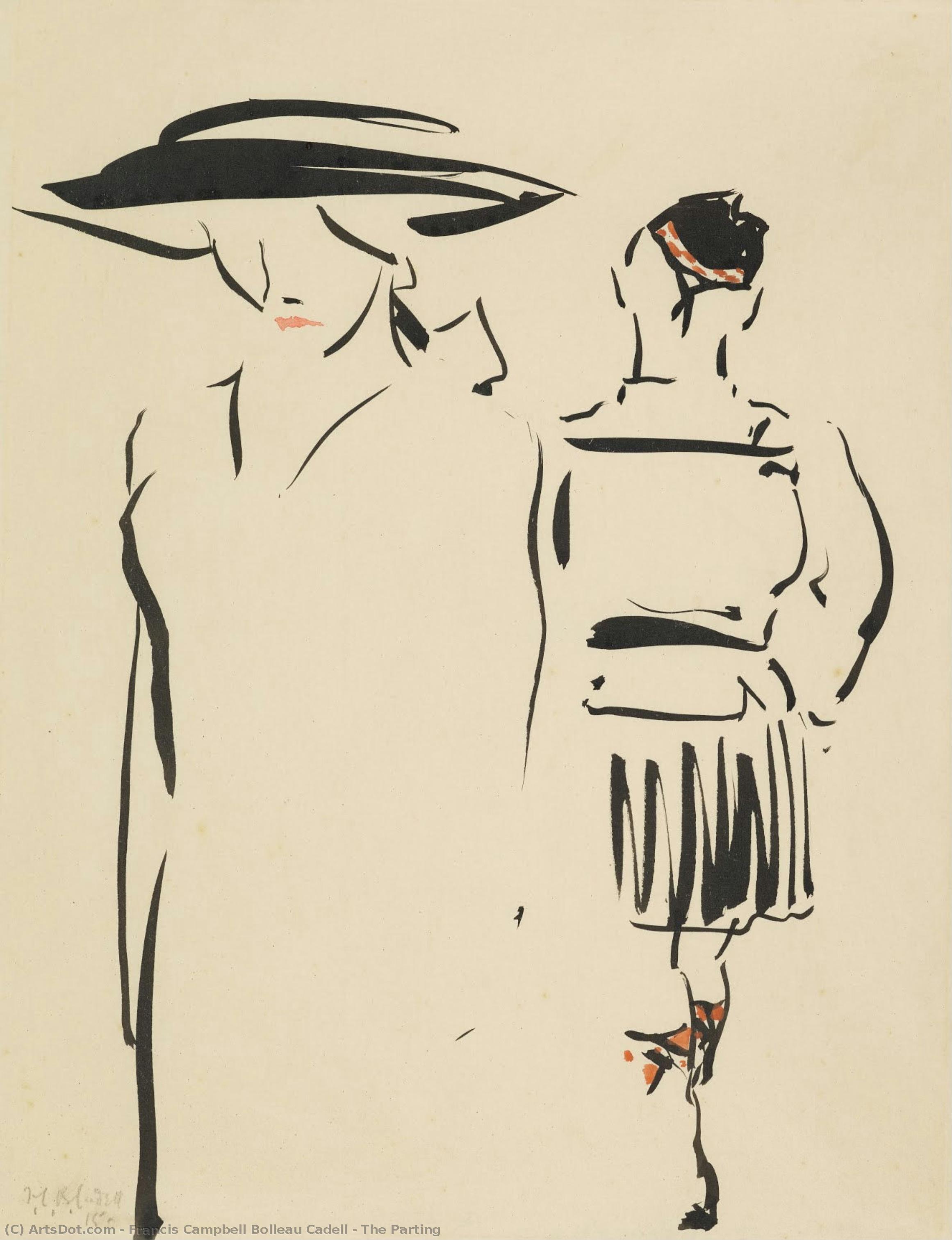 The Parting — Francis Campbell Bolleau Cadell