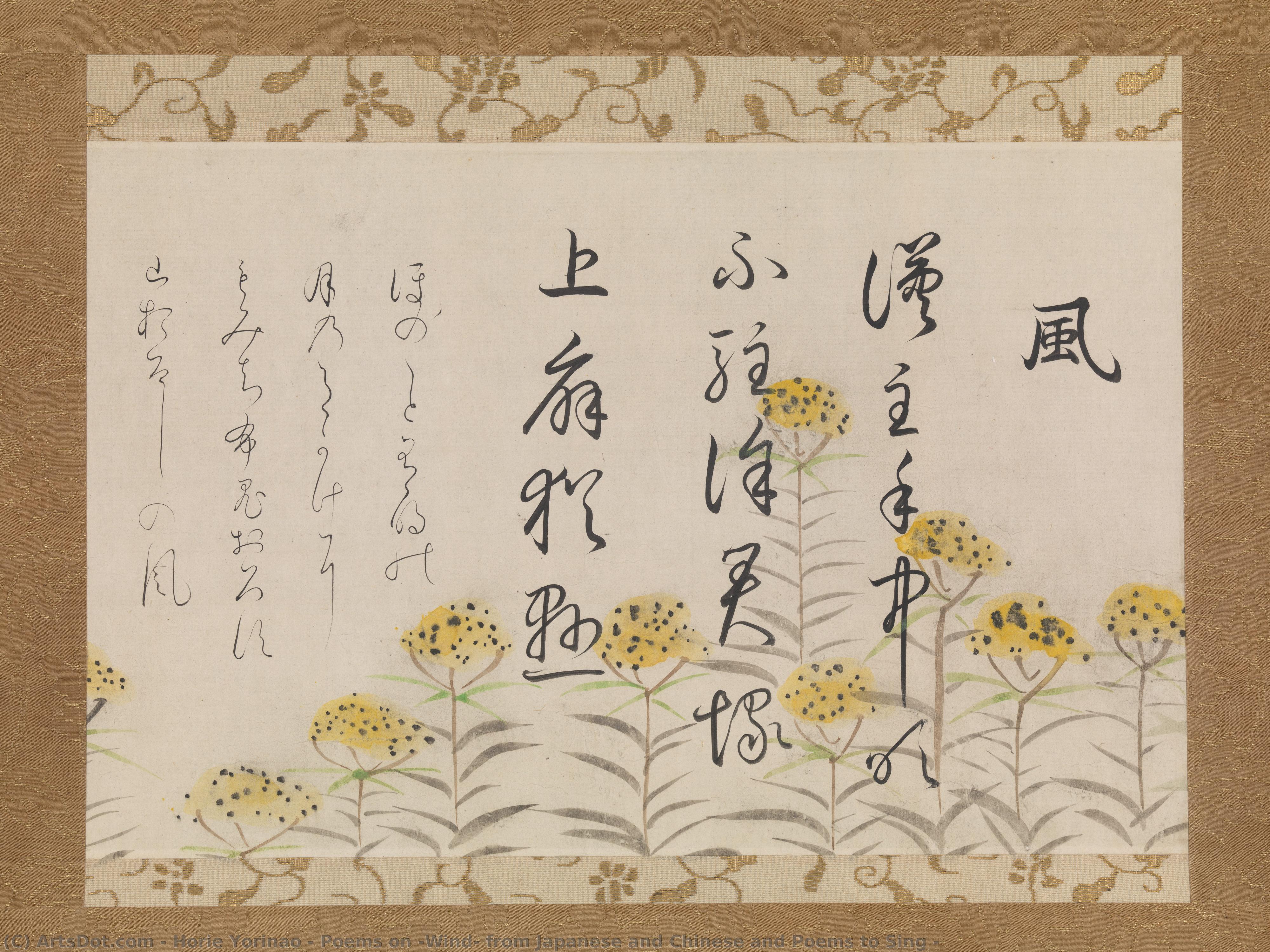 Poems On “wind” From Japanese And Chinese And Poems To Sing — Horie Yorinao (tōgen)
