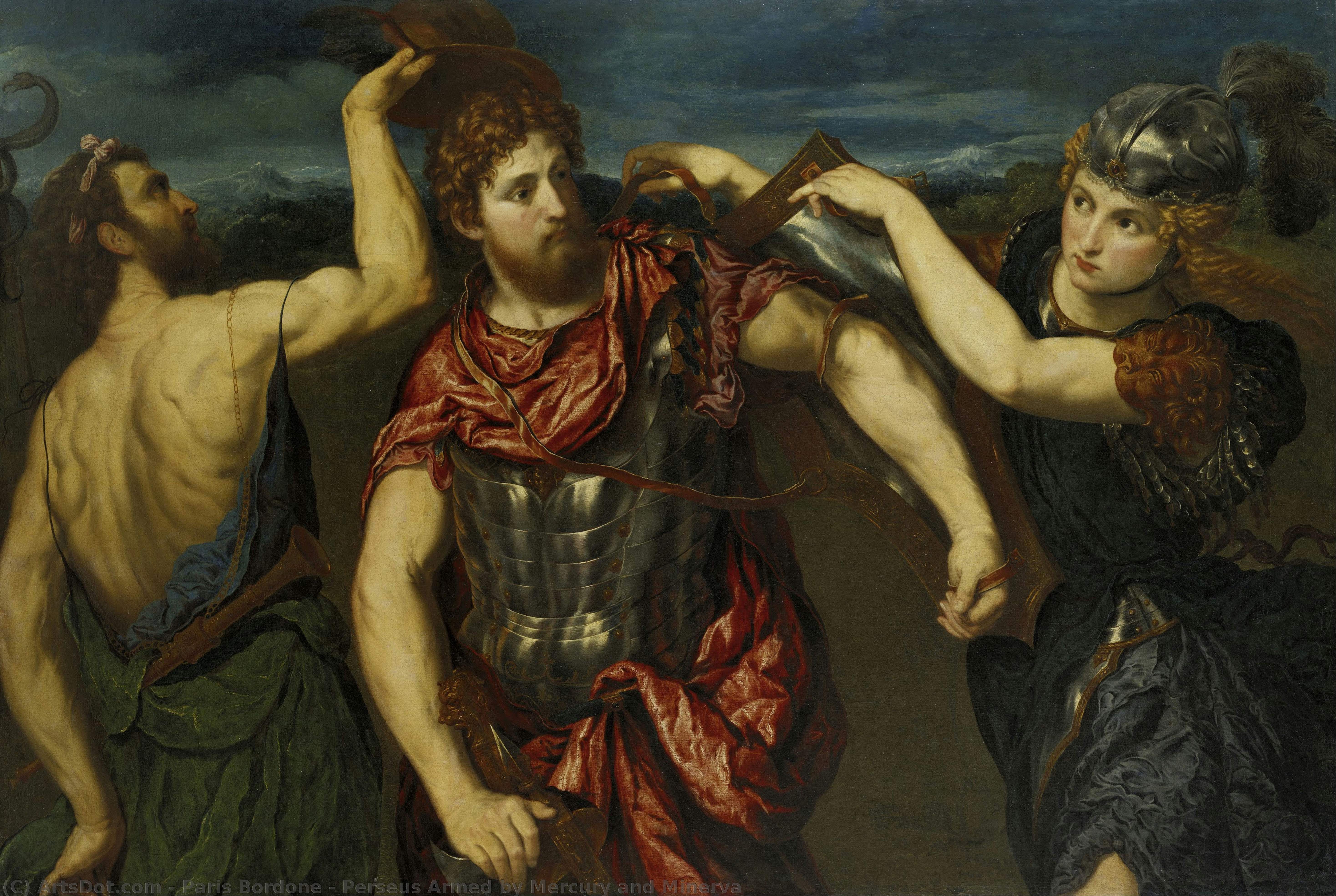 Perseus Armed By Mercury And Minerva — Пари Бордоне