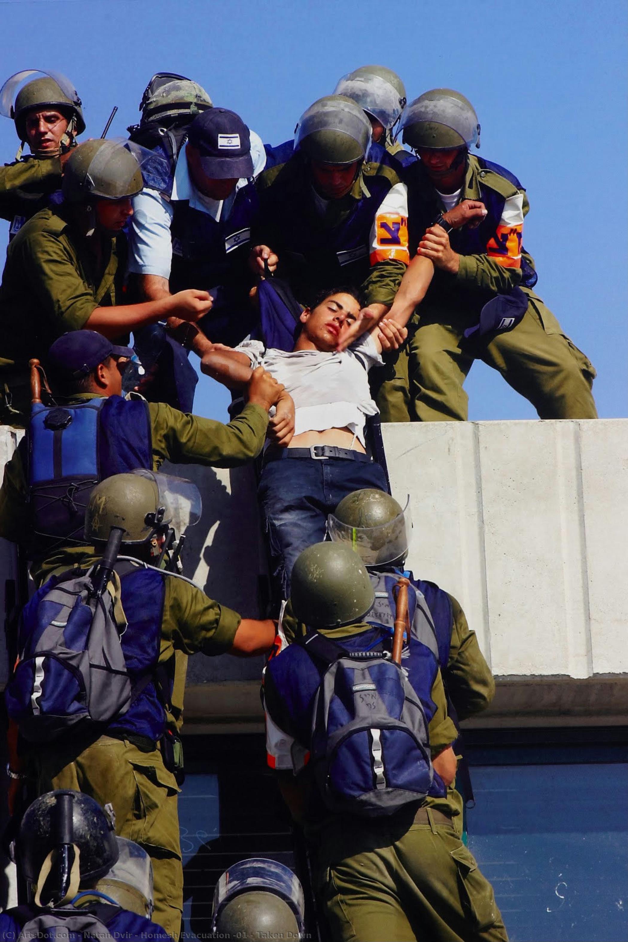 Homesh Evacuation #01 / Taken Down — Natan Dvir