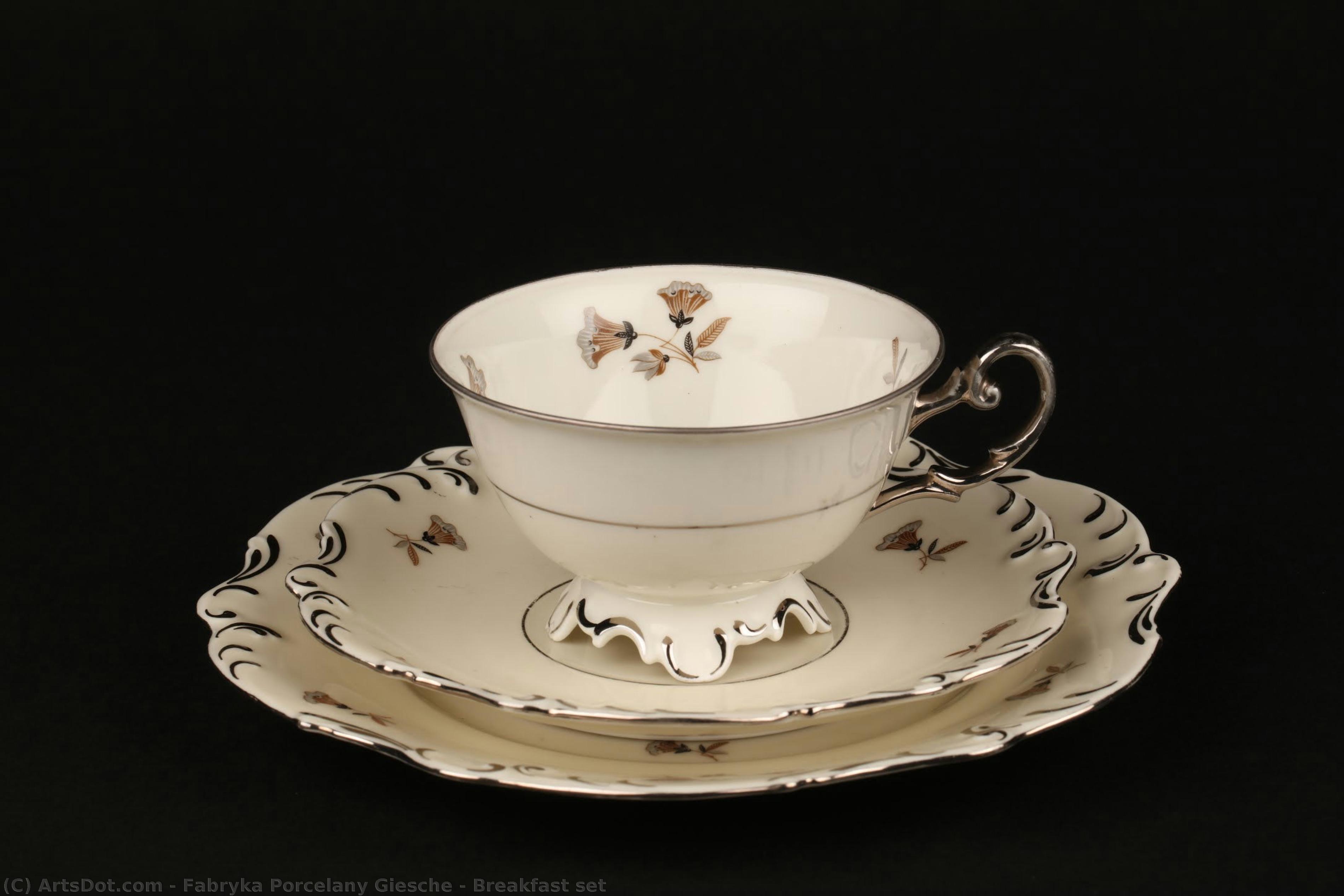Breakfast Set — Fabryka Porcelany Giesche