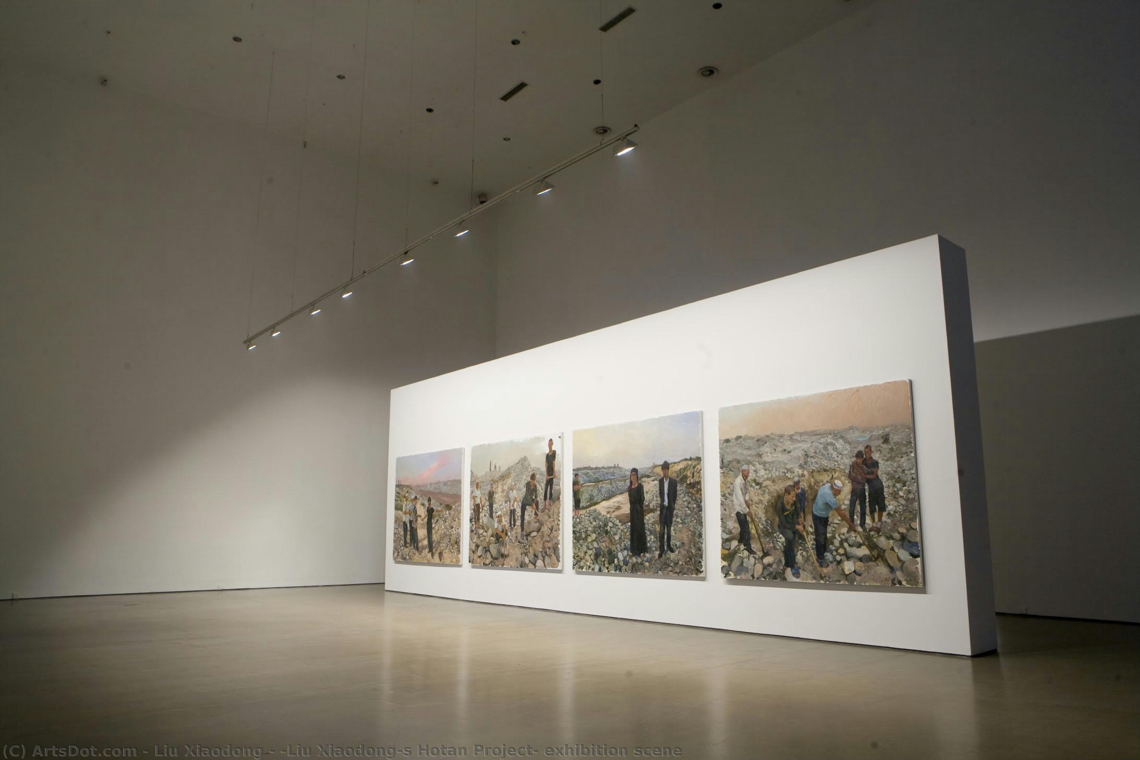 “liu Xiaodong’s Hotan Project” Exhibition Scene — Liu Xiaodong