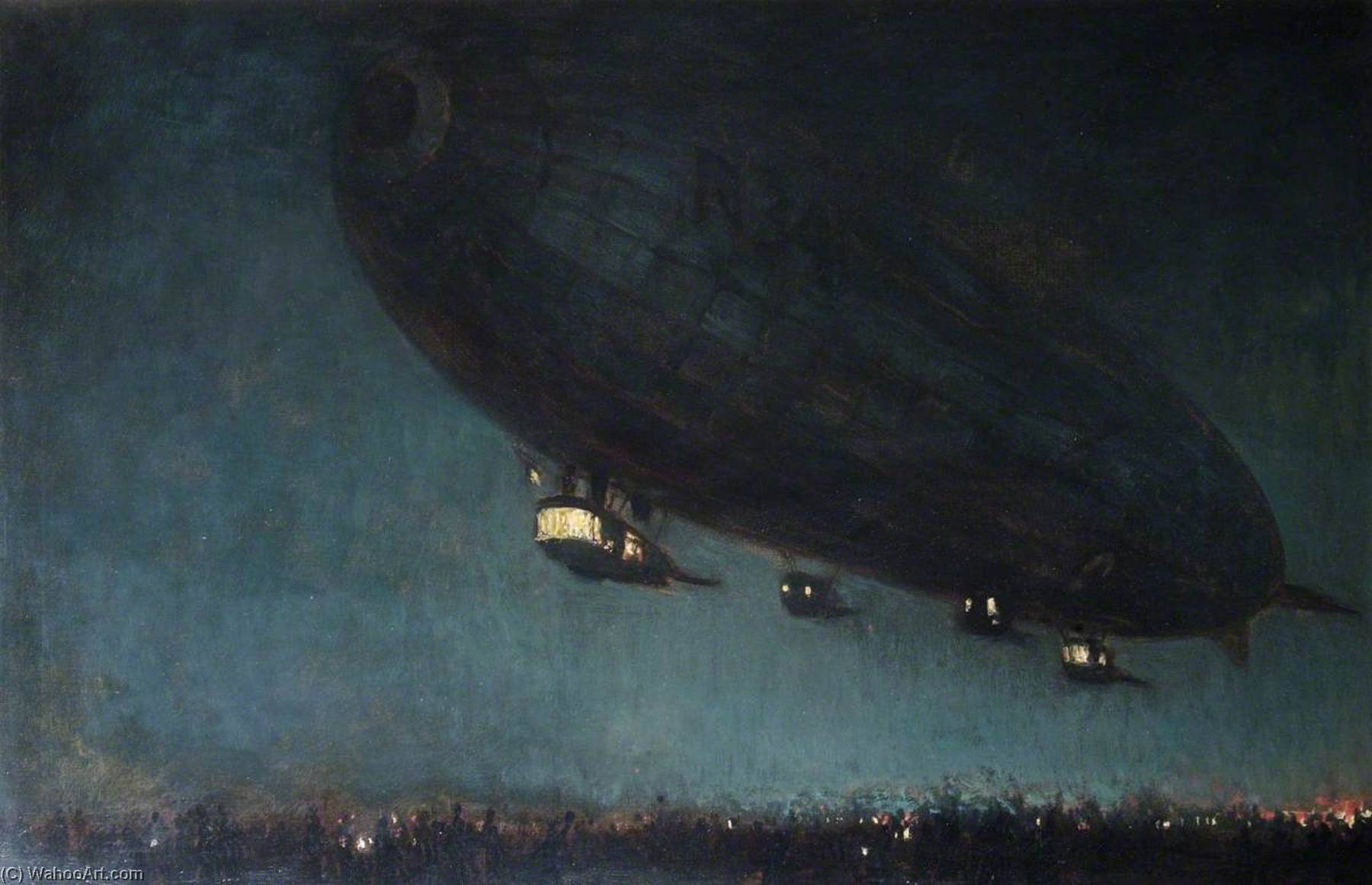 R34, East Fortune, Scotland — Alfred Egerton Cooper