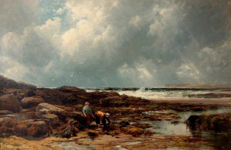 The Seaweed Gatherers — Edmund Morison Wimperis